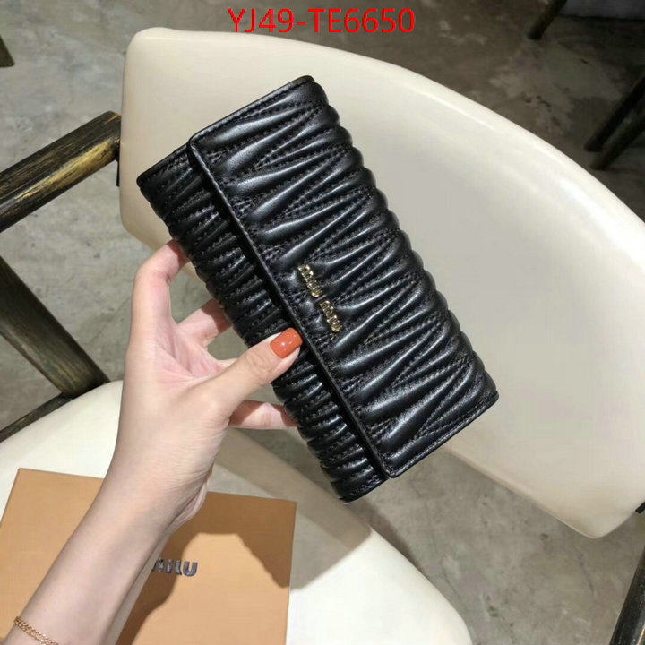 Miu Miu Bags(4A)-Wallet,best ID: TE6650,$: 49USD