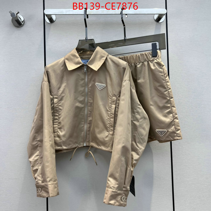 Clothing-Prada,fake cheap best online ID: CE7876,$: 139USD