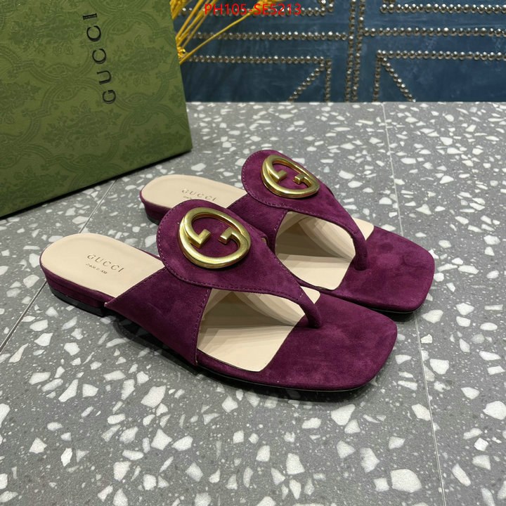 Women Shoes-Gucci,wholesale designer shop ID: SE5213,$: 105USD