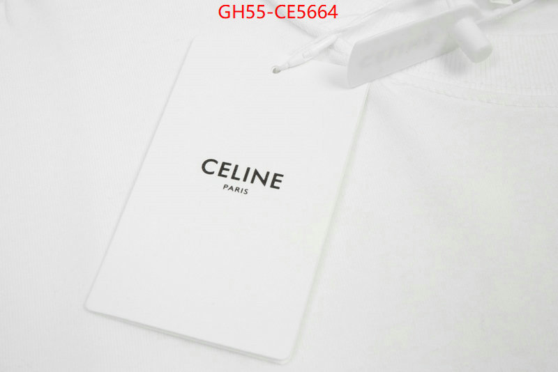Clothing-Celine,mirror copy luxury ID: CE5664,$: 55USD