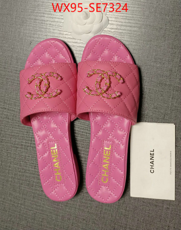 Women Shoes-Chanel,sell high quality ID: SE7324,$: 95USD