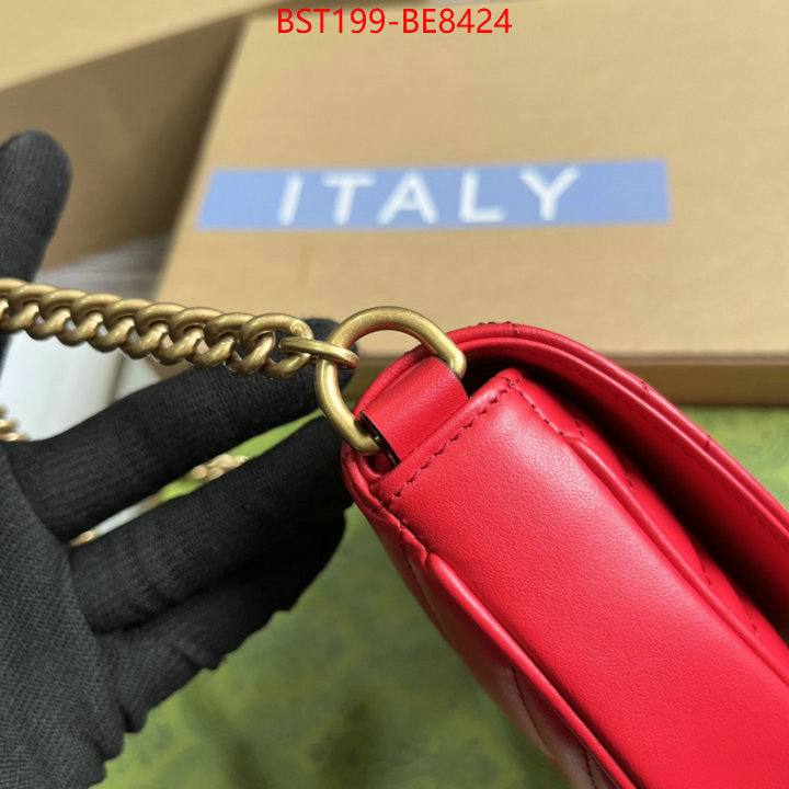 Gucci Bags(TOP)-Marmont,cheap ID: BE8424,$: 199USD