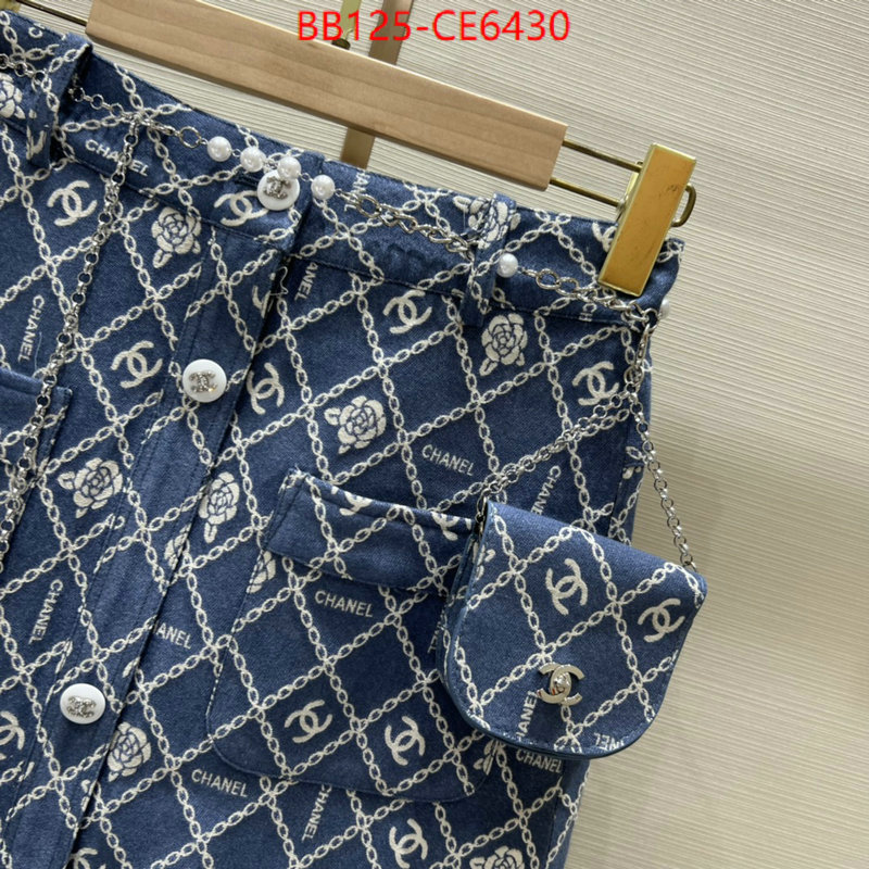 Clothing-Chanel,what 1:1 replica ID: CE6430,$: 125USD