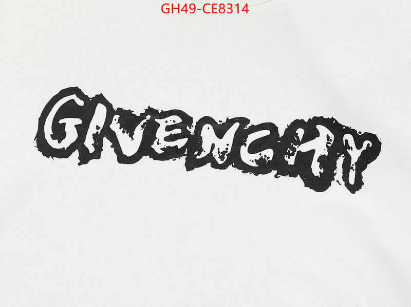 Clothing-Givenchy,aaaaa replica designer ID: CE8314,$: 49USD