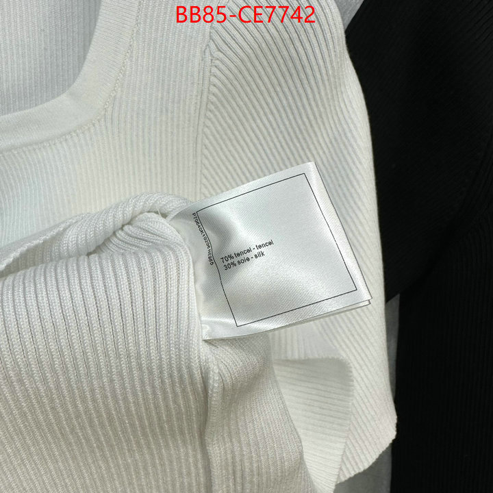 Clothing-Chanel,found replica ID: CE7742,$: 85USD