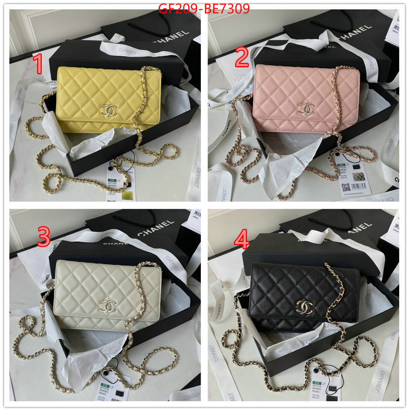 Chanel Bags(TOP)-Diagonal-,sale ID: BE7309,$: 209USD