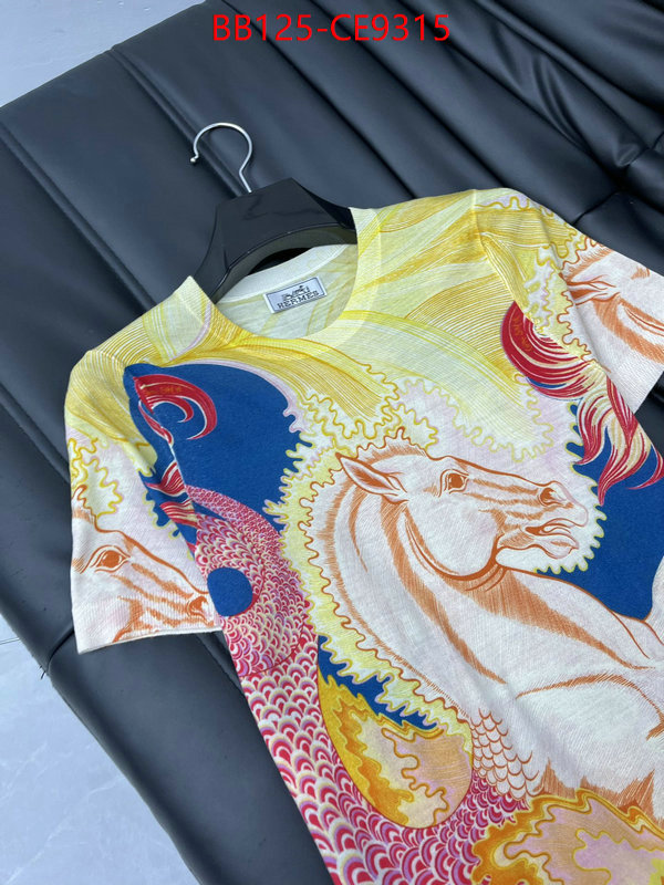 Clothing-Hermes,luxury fashion replica designers ID: CE9315,$: 125USD