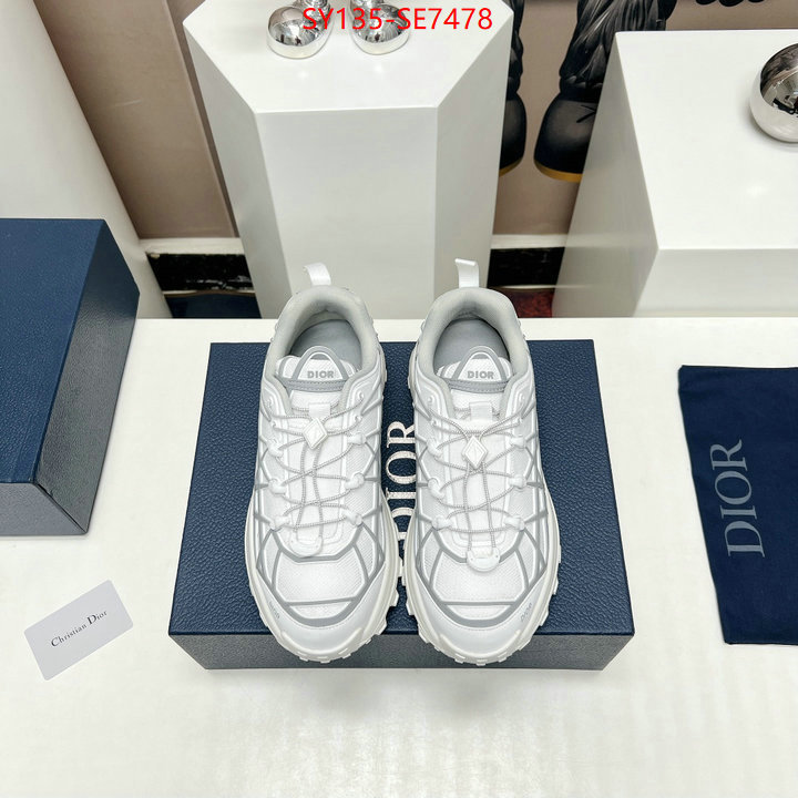 Women Shoes-Dior,the top ultimate knockoff ID: SE7478,$: 135USD