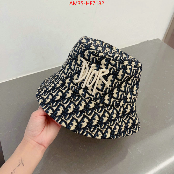 Cap (Hat)-Dior,high quality aaaaa replica ID: HE7182,$: 35USD