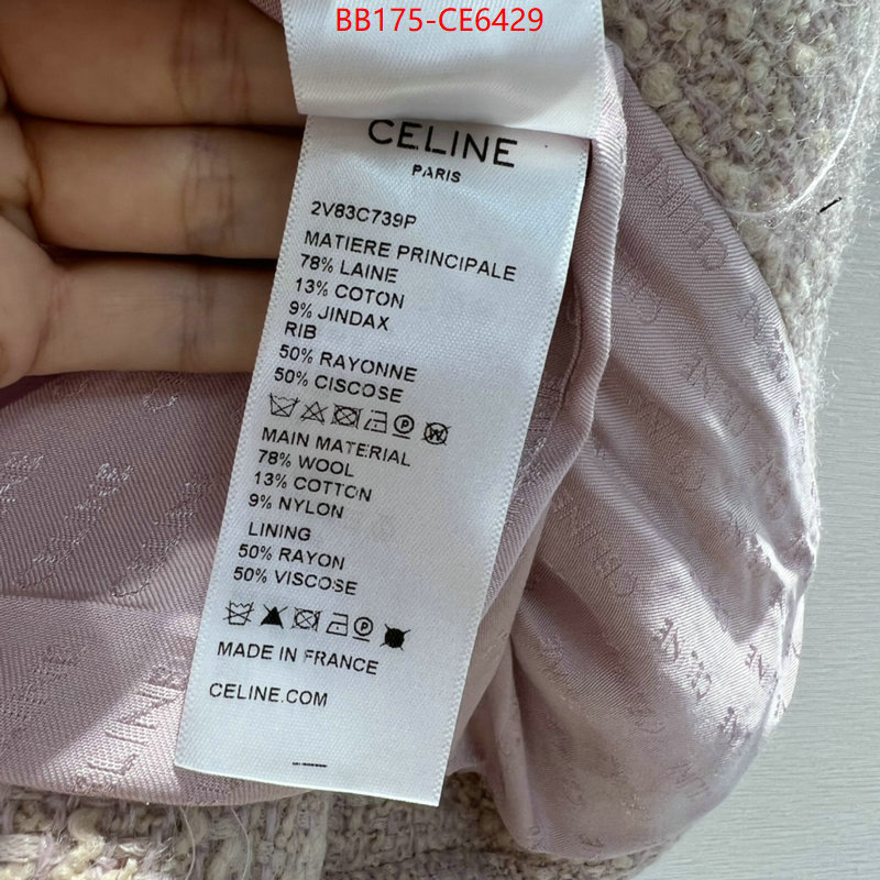 Clothing-Celine,7 star quality designer replica ID: CE6429,$: 175USD