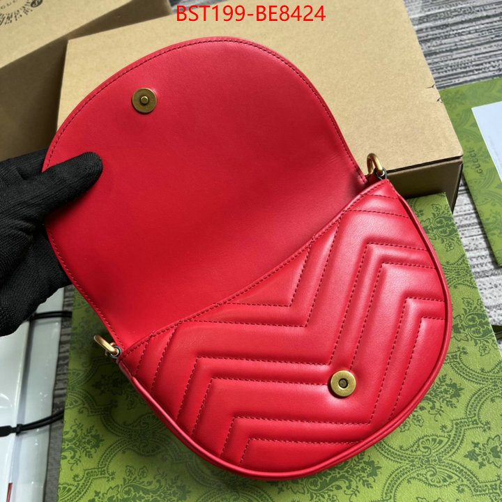 Gucci Bags(TOP)-Marmont,cheap ID: BE8424,$: 199USD