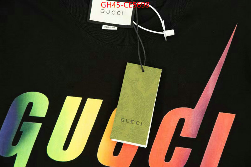 Clothing-Gucci,where can you buy a replica ID: CE5698,$: 45USD