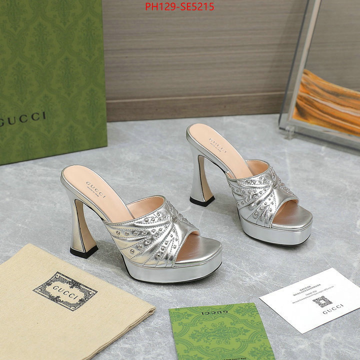 Women Shoes-Gucci,aaaaa replica ID: SE5215,$: 129USD