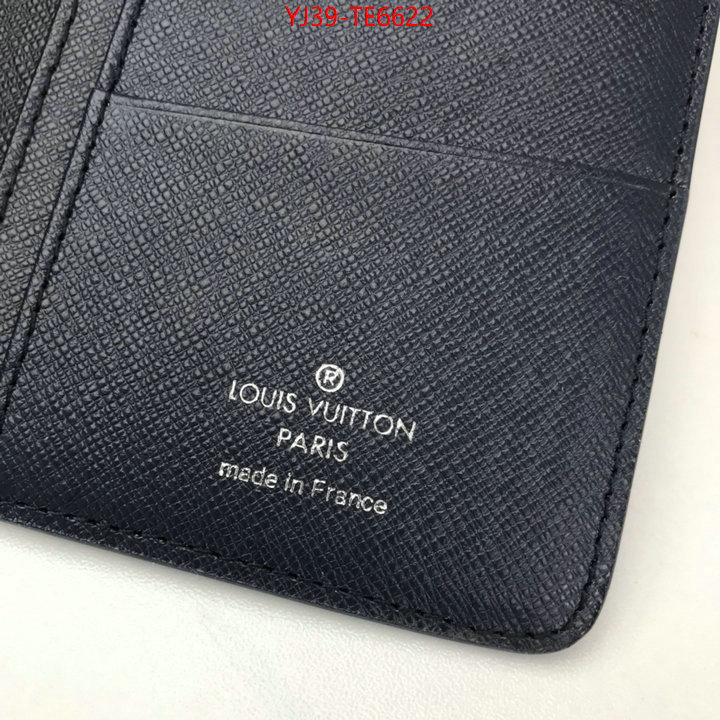 LV Bags(4A)-Wallet,best website for replica ID: TE6622,$: 39USD