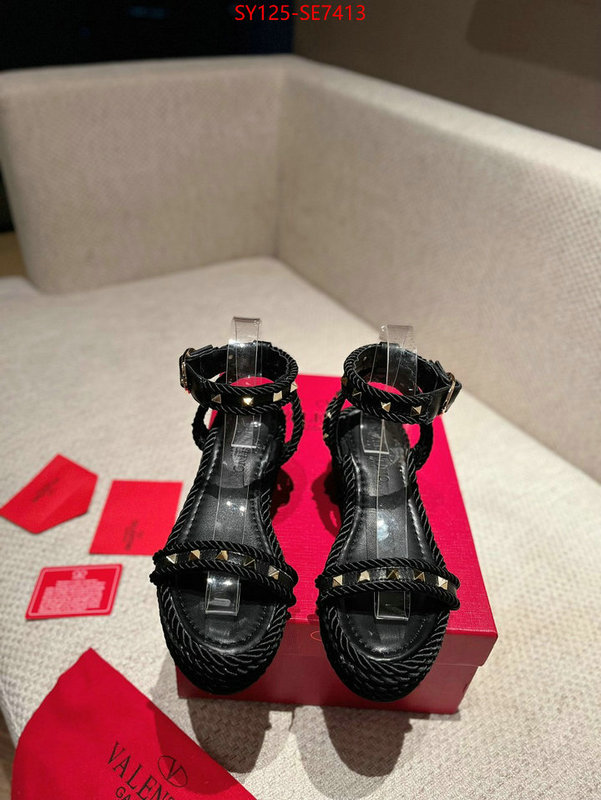 Women Shoes-Valentino,wholesale replica ID: SE7413,$: 125USD