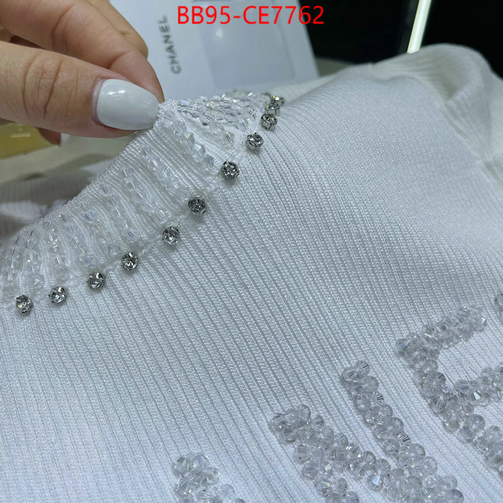 Clothing-Chanel,hot sale ID: CE7762,$: 95USD