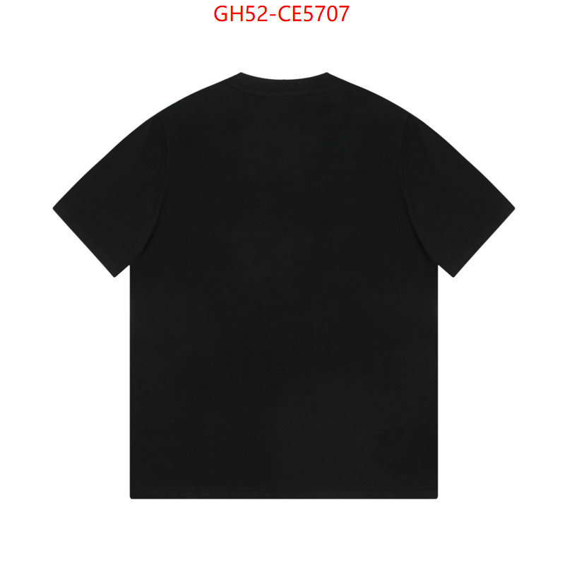 Clothing-Gucci,high quality 1:1 replica ID: CE5707,$: 52USD