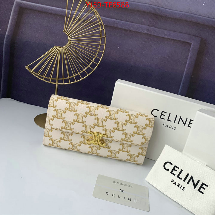 CELINE Bags(4A)-Wallet,2023 luxury replicas ID: TE6588,$: 59USD