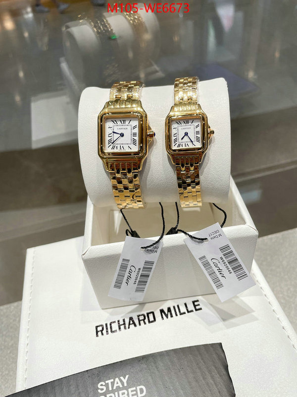 Watch(4A)-Cartier,fashion ID: WE6673,$: 105USD
