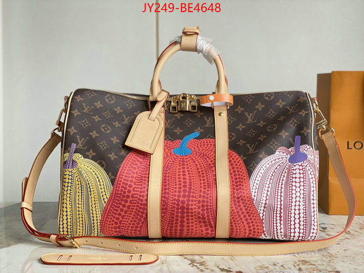 LV Bags(TOP)-Keepall BandouliRe 45-50-,designer fake ID: BE4648,$: 249USD