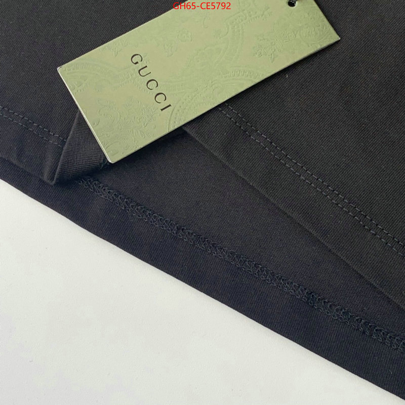 Clothing-Gucci,buy 2023 replica ID: CE5792,$: 65USD