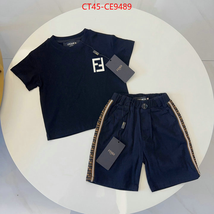 Kids clothing-Fendi,2023 replica ID: CE9489,$: 45USD