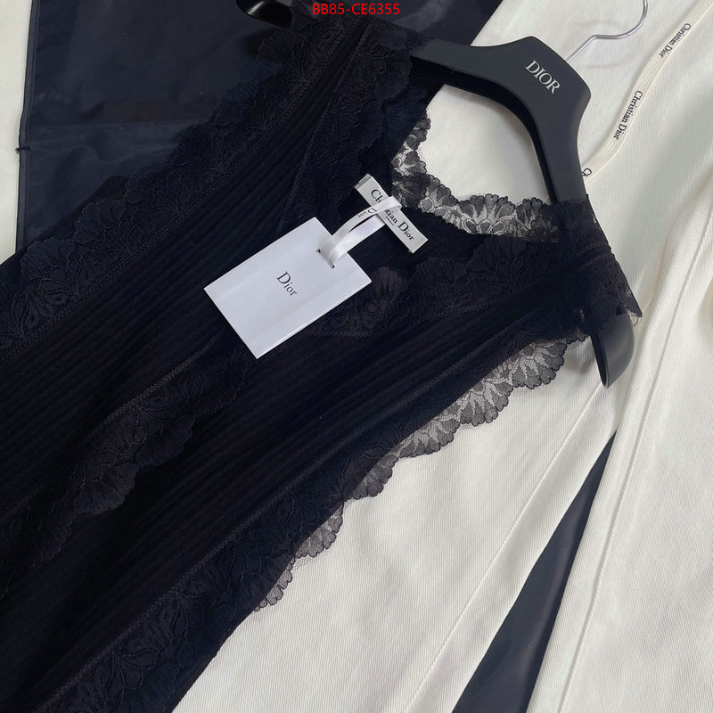 Clothing-Dior,the quality replica ID: CE6355,$: 85USD