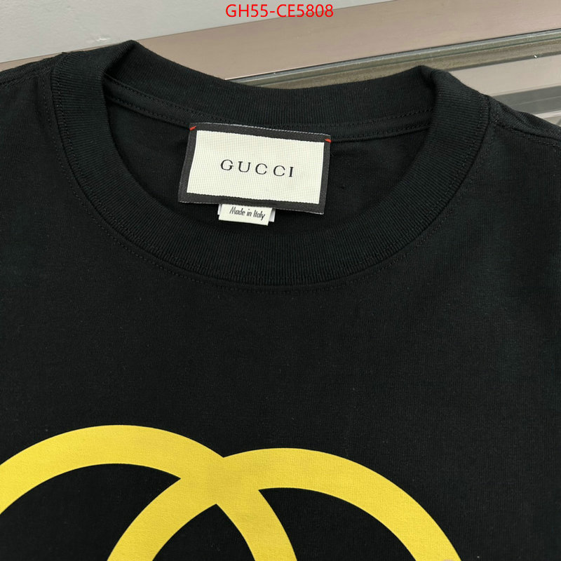 Clothing-Gucci,online china ID: CE5808,$: 55USD