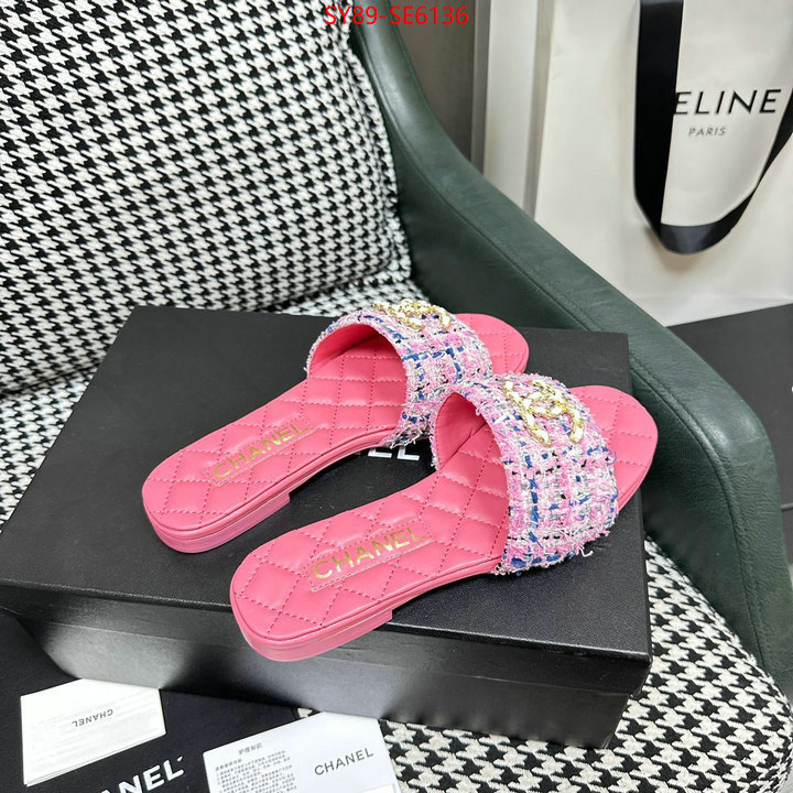 Women Shoes-Chanel,first copy ID: SE6136,$: 89USD