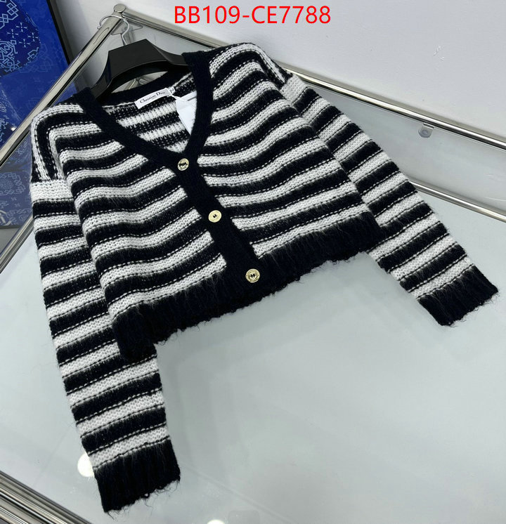 Clothing-Dior,best fake ID: CE7788,$: 109USD