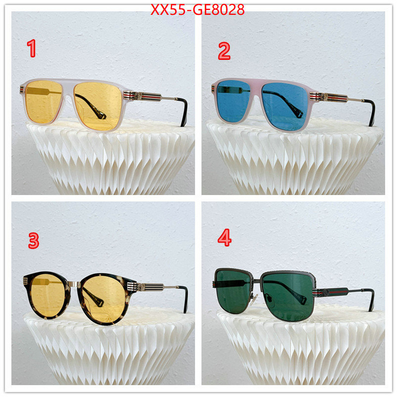 Glasses-Gucci,best replica 1:1 ID: GE8028,$: 55USD