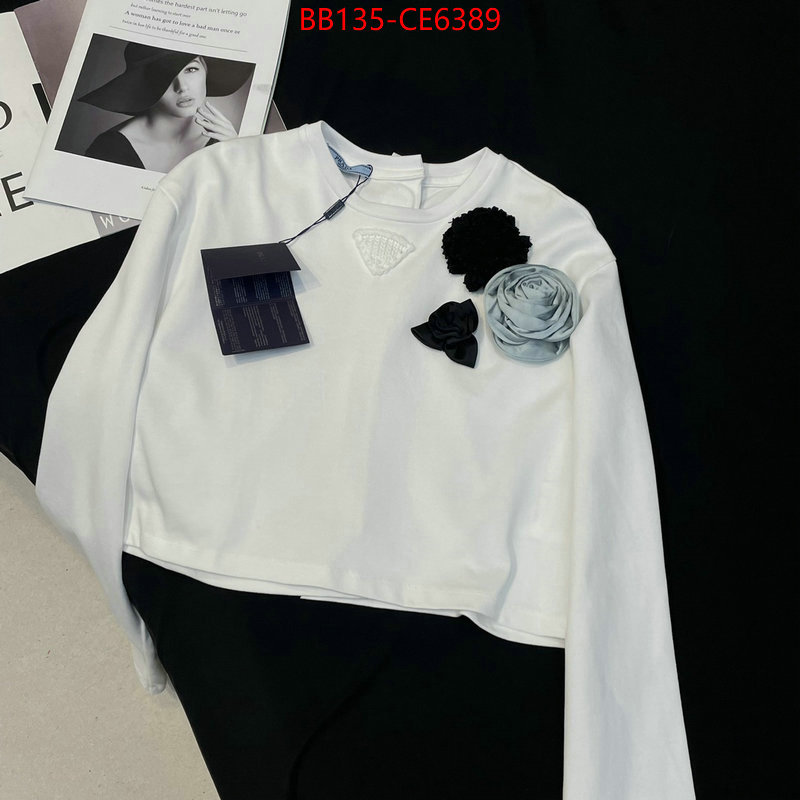 Clothing-Prada,cheap high quality replica ID: CE6389,$: 135USD