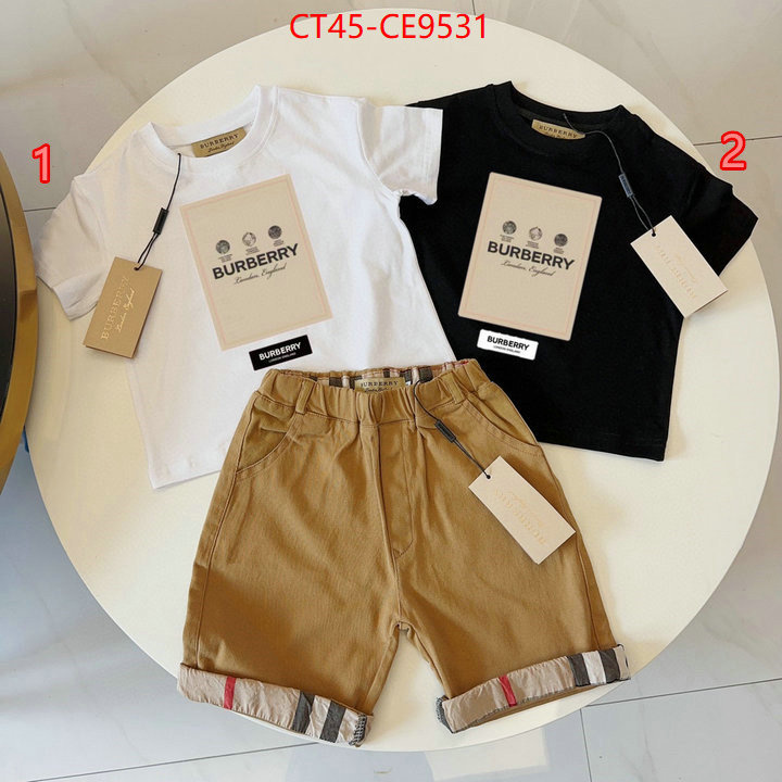 Kids clothing-Burberry,designer high replica ID: CE9531,$: 45USD