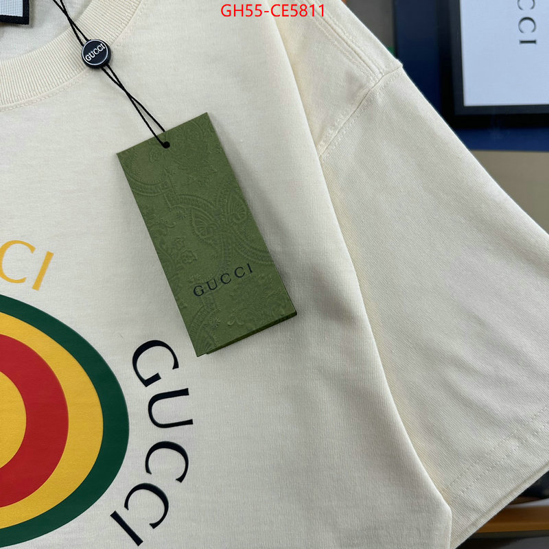 Clothing-Gucci,best fake ID: CE5811,$: 55USD