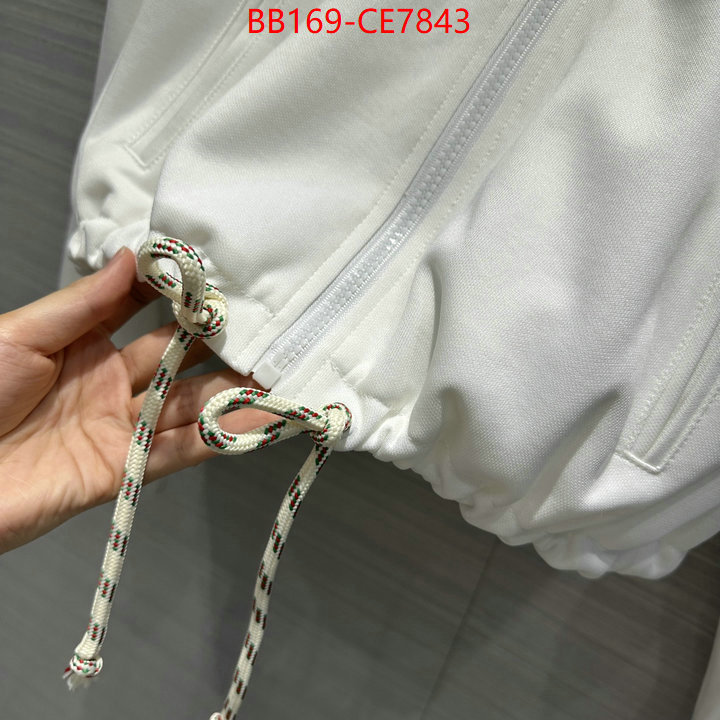 Clothing-Gucci,designer ID: CE7843,$: 169USD