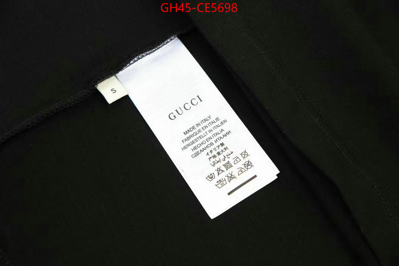 Clothing-Gucci,where can you buy a replica ID: CE5698,$: 45USD