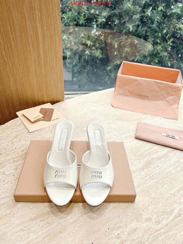 Women Shoes-Miu Miu,best ID: SE5231,$: 115USD