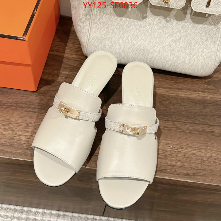 Women Shoes-Hermes,high quality designer replica ID: SE6836,$: 125USD