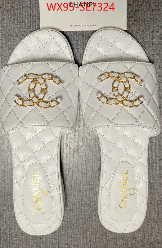 Women Shoes-Chanel,sell high quality ID: SE7324,$: 95USD