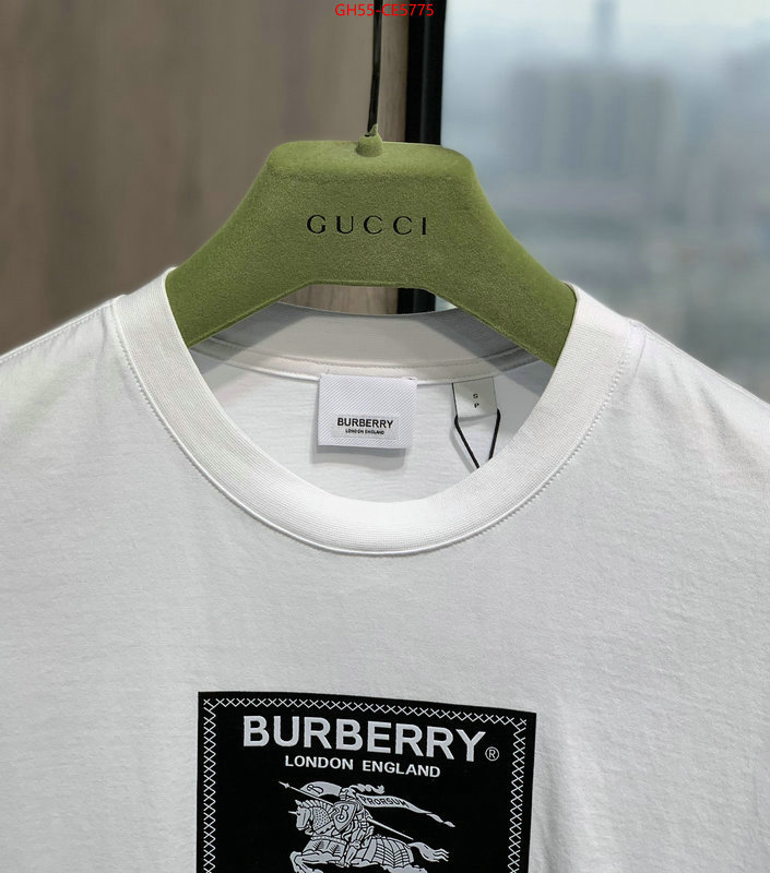 Clothing-Burberry,good quality replica ID: CE5775,$: 55USD