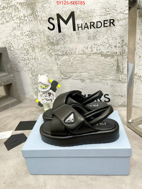 Women Shoes-Prada,outlet 1:1 replica ID: SE6185,$: 125USD