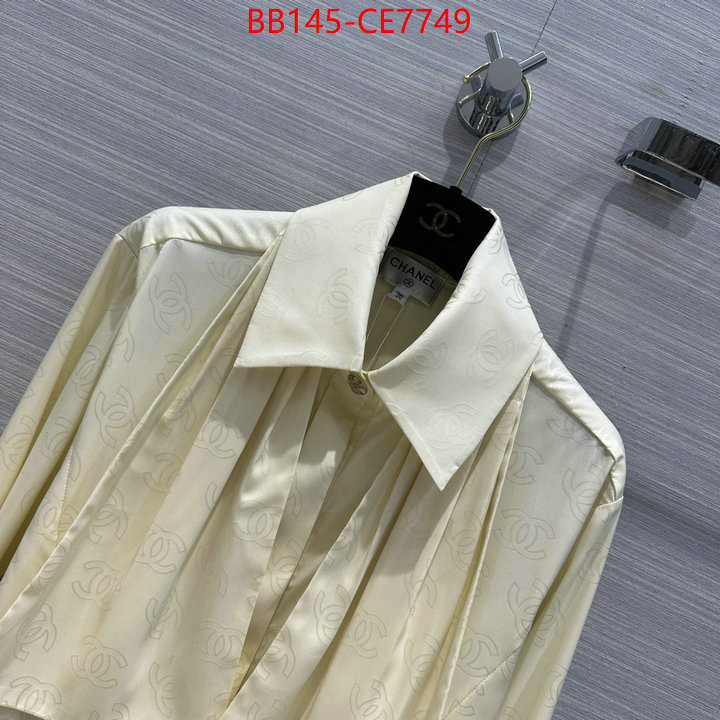 Clothing-Chanel,2023 aaaaa replica 1st copy ID: CE7749,$: 145USD