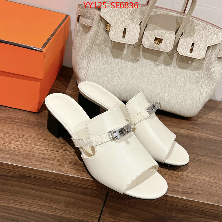 Women Shoes-Hermes,high quality designer replica ID: SE6836,$: 125USD