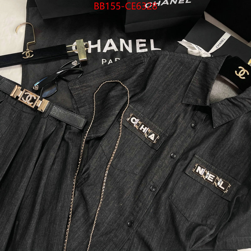 Clothing-Chanel,can i buy replica ID: CE6328,$: 155USD