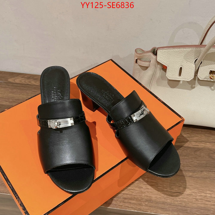 Women Shoes-Hermes,high quality designer replica ID: SE6836,$: 125USD