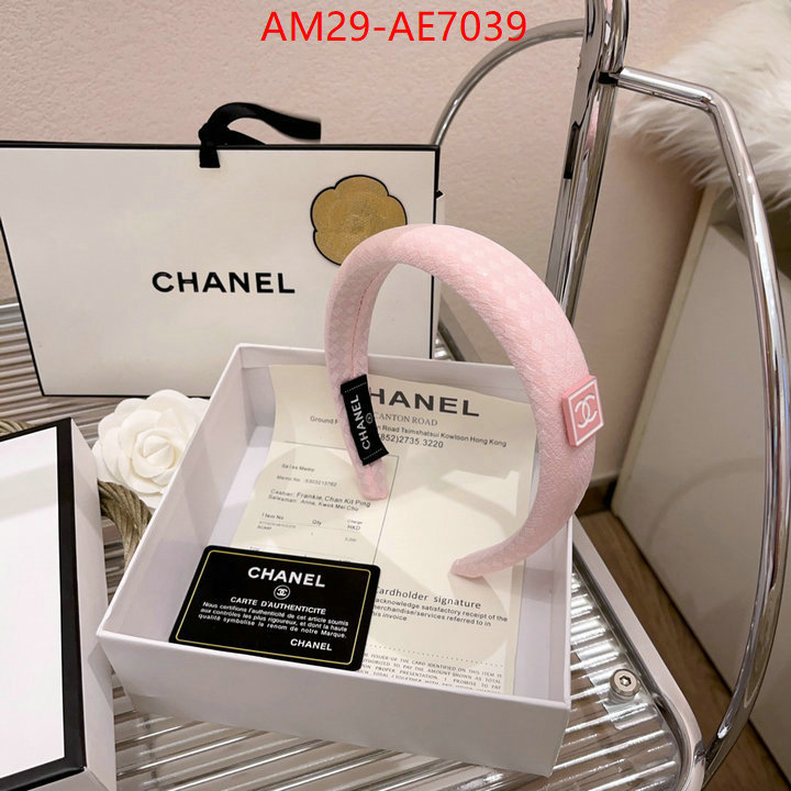 Hair band-Chanel,cheap replica ID: AE7039,$: 29USD