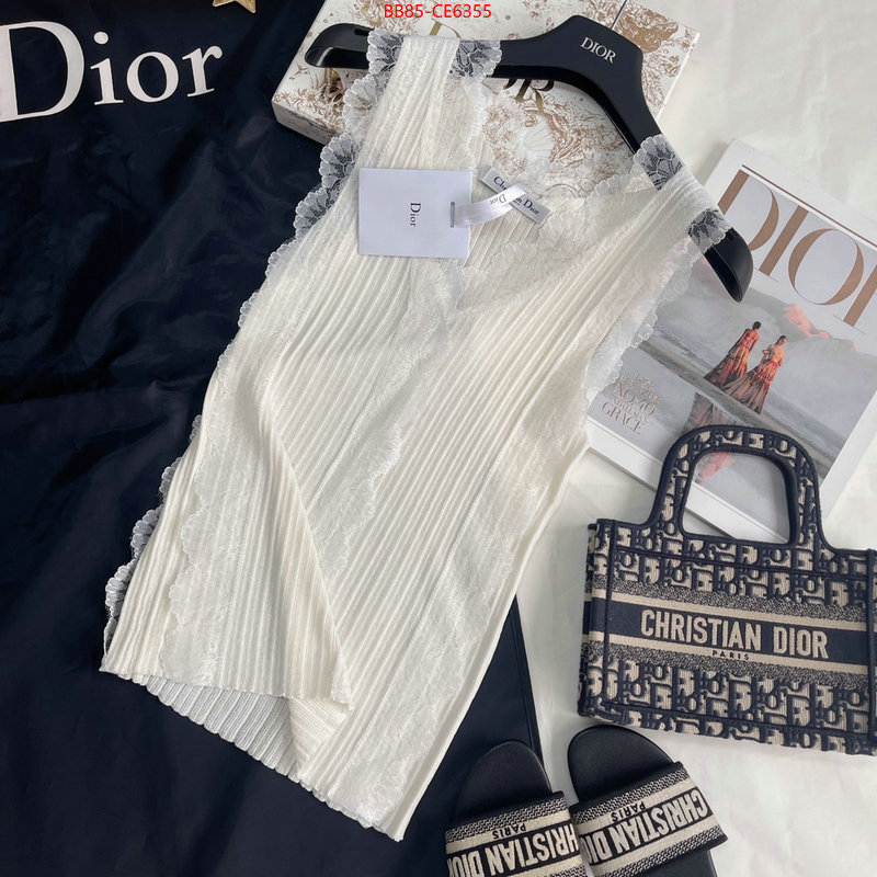 Clothing-Dior,the quality replica ID: CE6355,$: 85USD