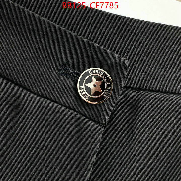 Clothing-Dior,best quality fake ID: CE7785,$: 125USD