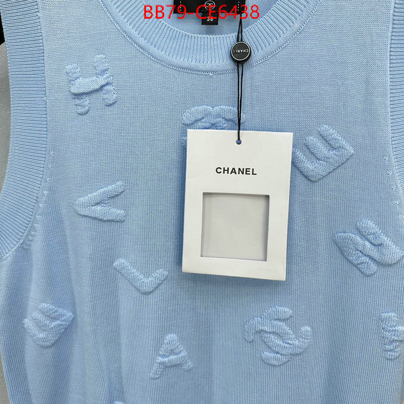 Clothing-Chanel,customize best quality replica ID: CE6438,$: 79USD