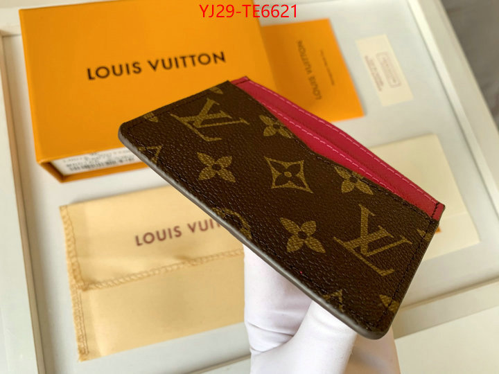 LV Bags(4A)-Wallet,sale outlet online ID: TE6621,$: 29USD